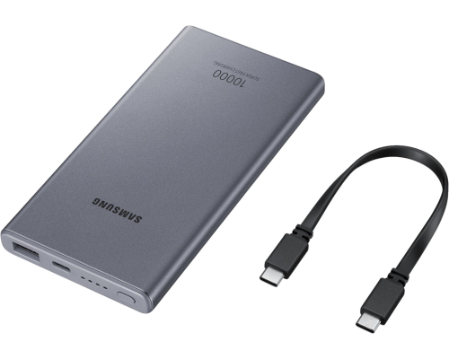 Power Bank Samsung EB-P3300 PD25W Super Fast Charger (10000 mAh) gray PLS-00-00150563