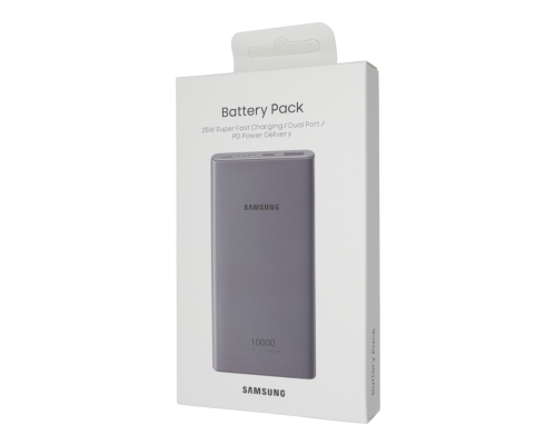 Power Bank Samsung EB-P3300 PD25W Super Fast Charger (10000 mAh) gray PLS-00-00150563