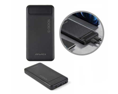 Power Bank Ridea RP-D10L Phoenix10 (10000 mAh) black PLS-00-00098315