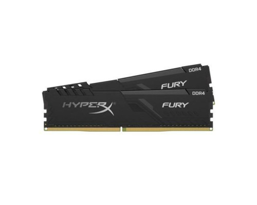 DDR4 Kingston HyperX FURY 16GB (Kit of 2x8192) 2666MHz CL16 Black DIMM