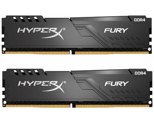 DDR4 Kingston HyperX FURY 16GB (Kit of 2x8192) 3200MHz CL16 Black DIMM