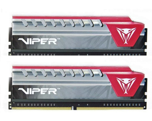 DDR4 Patriot Viper V4 Elite 16GB (Kit of 2x8192) 2400MHz CL15 DIMM Black/Red