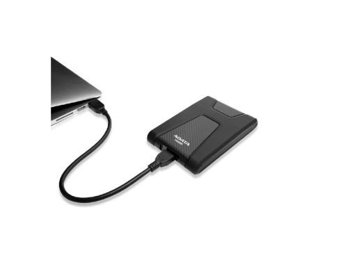 PHD External 2.5'' ADATA USB 3.1 DashDrive Durable HD650 1TB Black