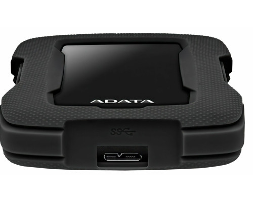 PHD External 2.5'' ADATA USB 3.1 DashDrive Durable HD330 1TB Black