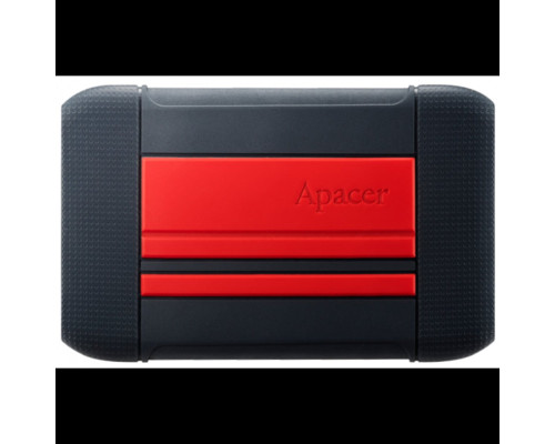 PHD External 2.5'' Apacer USB 3.1 AC633 1TB Red (color box)