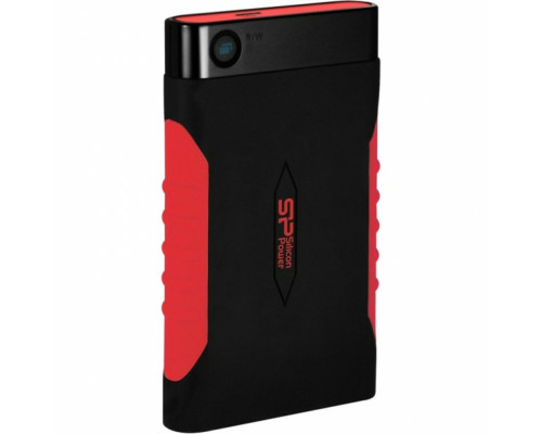 PHD External 2.5'' SiliconPower USB 3.2 Gen. 1 Armor A15 1Tb Black&Red