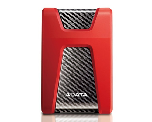 PHD External 2.5'' ADATA USB 3.2 Gen. 1 DashDrive Durable HD650 1TB Red