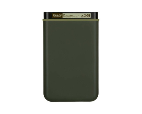 PHD External 2.5'' Transcend USB USB 3.1 Gen. 1 25M3G 1Tb Military Green SATA