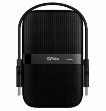 PHD External 2.5'' SiliconPower USB 3.2 Gen. 1 Armor A60 1Tb All Black