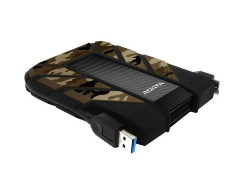 PHD External 2.5'' ADATA USB 3.2 Gen.1 DashDrive Durable HD710M Pro 1TB Camouflage