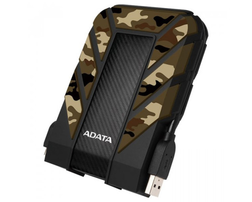 PHD External 2.5'' ADATA USB 3.2 Gen.1 DashDrive Durable HD710M Pro 1TB Camouflage