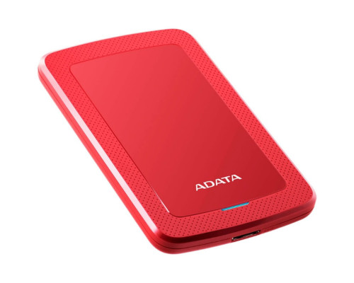 PHD External 2.5'' ADATA USB 3.2 Gen. 1 DashDrive Durable HV300 1TB Red