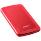 PHD External 2.5'' ADATA USB 3.2 Gen. 1 DashDrive Durable HV300 1TB Red