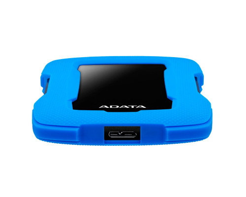 PHD External 2.5'' ADATA USB 3.1 DashDrive Durable HD330 1TB Blue