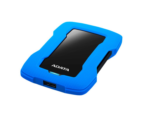 PHD External 2.5'' ADATA USB 3.1 DashDrive Durable HD330 1TB Blue