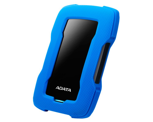 PHD External 2.5'' ADATA USB 3.1 DashDrive Durable HD330 1TB Blue