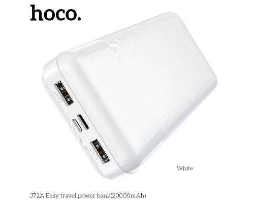 Power Bank Hoco J72A (20000 mAh) white PLS-00-00073140