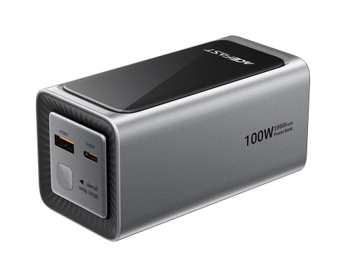 Power Bank Acefast M33 QC+PD 100W (20000 mAh) black PLS-00-00173498