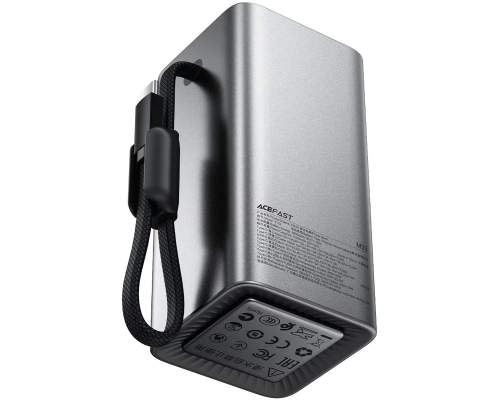 Power Bank Acefast M33 QC+PD 100W (20000 mAh) black PLS-00-00173498