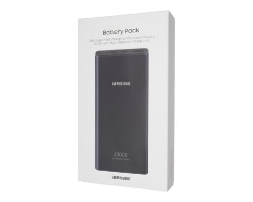 Power Bank Samsung EB-P5300 PD25W Super Fast Charger (20000 mAh) black PLS-00-00150565