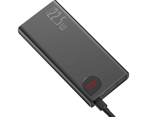 Power Bank Baseus Adaman Metal Digital Display 22.5W (20000 mAh) (PPAD000101) black PLS-00-00036097