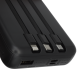 Power Bank Itel Star 200C 10.5W з кабелем 3в1 (20000 mAh) black PLS-00-00155345