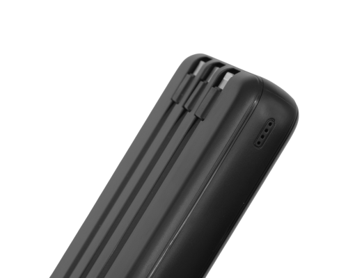 Power Bank Itel Star 200C 10.5W з кабелем 3в1 (20000 mAh) black PLS-00-00155345