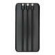 Power Bank Itel Star 200C 10.5W з кабелем 3в1 (20000 mAh) black PLS-00-00155345
