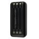 Power Bank iDragon Power KPG-210 22.5W з кабелем 3в1 (20000 mah) black PLS-00-00156504