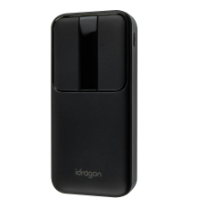 Power Bank iDragon Power KPG-210 22.5W з кабелем 3в1 (20000 mah) black PLS-00-00156504