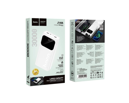 Power bank Hoco J144A (30000mAh) white PLS-00-00146062