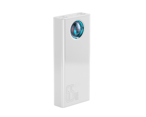 Power Bank Baseus Amblight Digital Display QC PD 65W (30000 mAh) white PLS-00-00068877