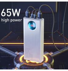 Power Bank Baseus Amblight Digital Display QC PD 65W (30000 mAh) white PLS-00-00068877