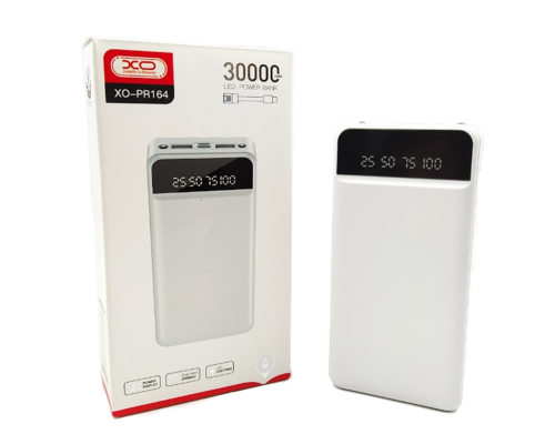 Power Bank XO PR164 (30000 mAh) white PLS-00-00109875