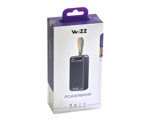 Power Bank Wizz WP030S (30000 mAh) black PLS-00-00158308