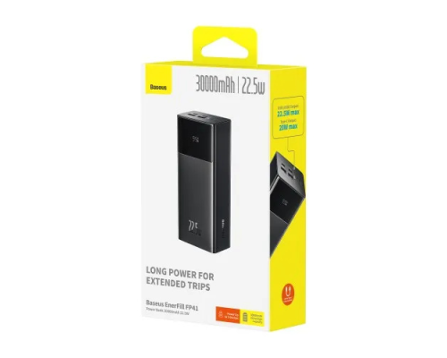 Power Bank Baseus EnerFill FP41 22.5W (30000 mAh) (E0027K00) black PLS-00-00173735
