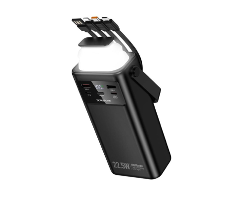 Power Bank Borofone BJ65 22.5W PD20W (30000 mAh) black PLS-00-00147341