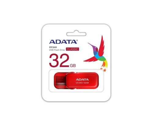 Flash A-DATA USB 2.0 AUV 240 32Gb Red