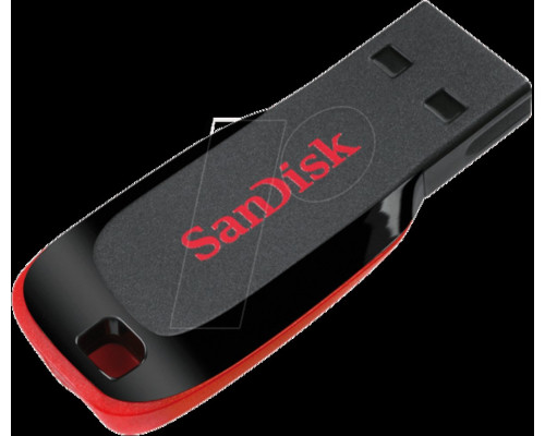 Flash SanDisk USB 2.0 Cruzer Blade 32Gb Black/Red