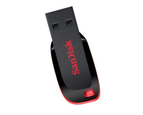 Flash SanDisk USB 2.0 Cruzer Blade 32Gb Black/Red