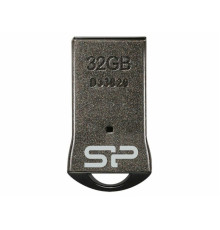 Flash SiliconPower USB 2.0 Touch T01 32Gb Black metal