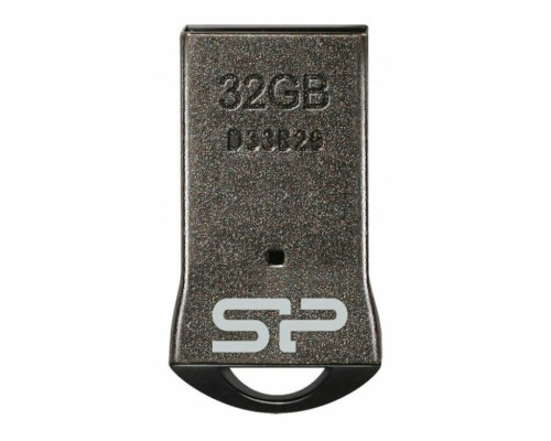 Flash SiliconPower USB 2.0 Touch T01 32Gb Black metal