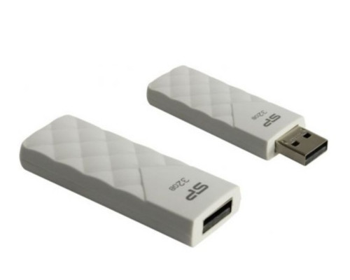 Flash SiliconPower USB 2.0 Ultima U03 32Gb White