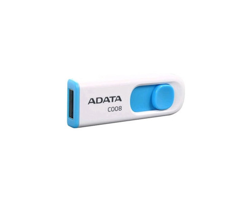 Flash A-DATA USB 2.0 C008 32Gb White/Blue