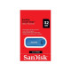 Flash SanDisk USB 2.0 Cruzer Snap 32Gb Blue