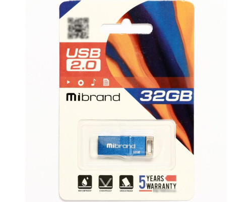 Flash Mibrand USB 2.0 Chameleon 32Gb Blue