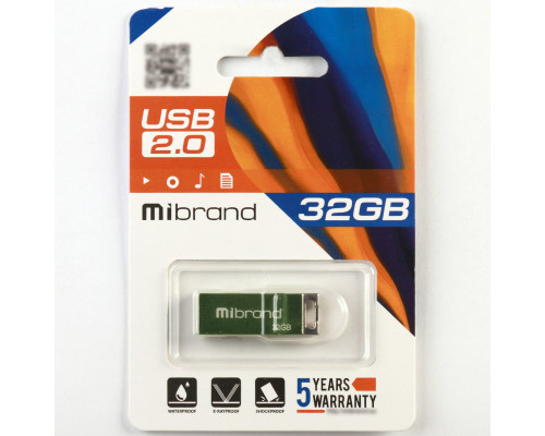 Flash Mibrand USB 2.0 Chameleon 32Gb Light green