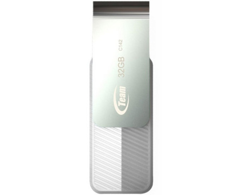 Flash Team USB 2.0 C142 32Gb Silver-White