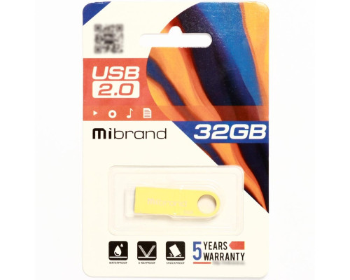 Flash Mibrand USB 2.0 Puma 32Gb Gold