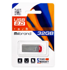 Flash Mibrand USB 2.0 Falcon 32Gb Red